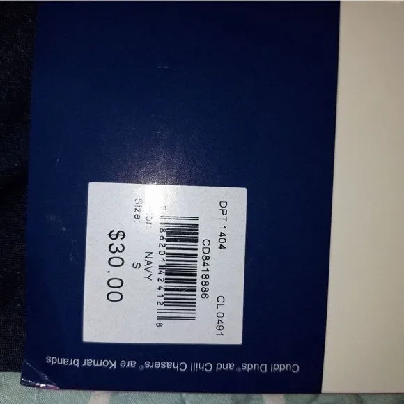 NEW WITH TAGS Cuddl Duds Chill Chasers Long Sleeve Crew - Picture 7 of 7